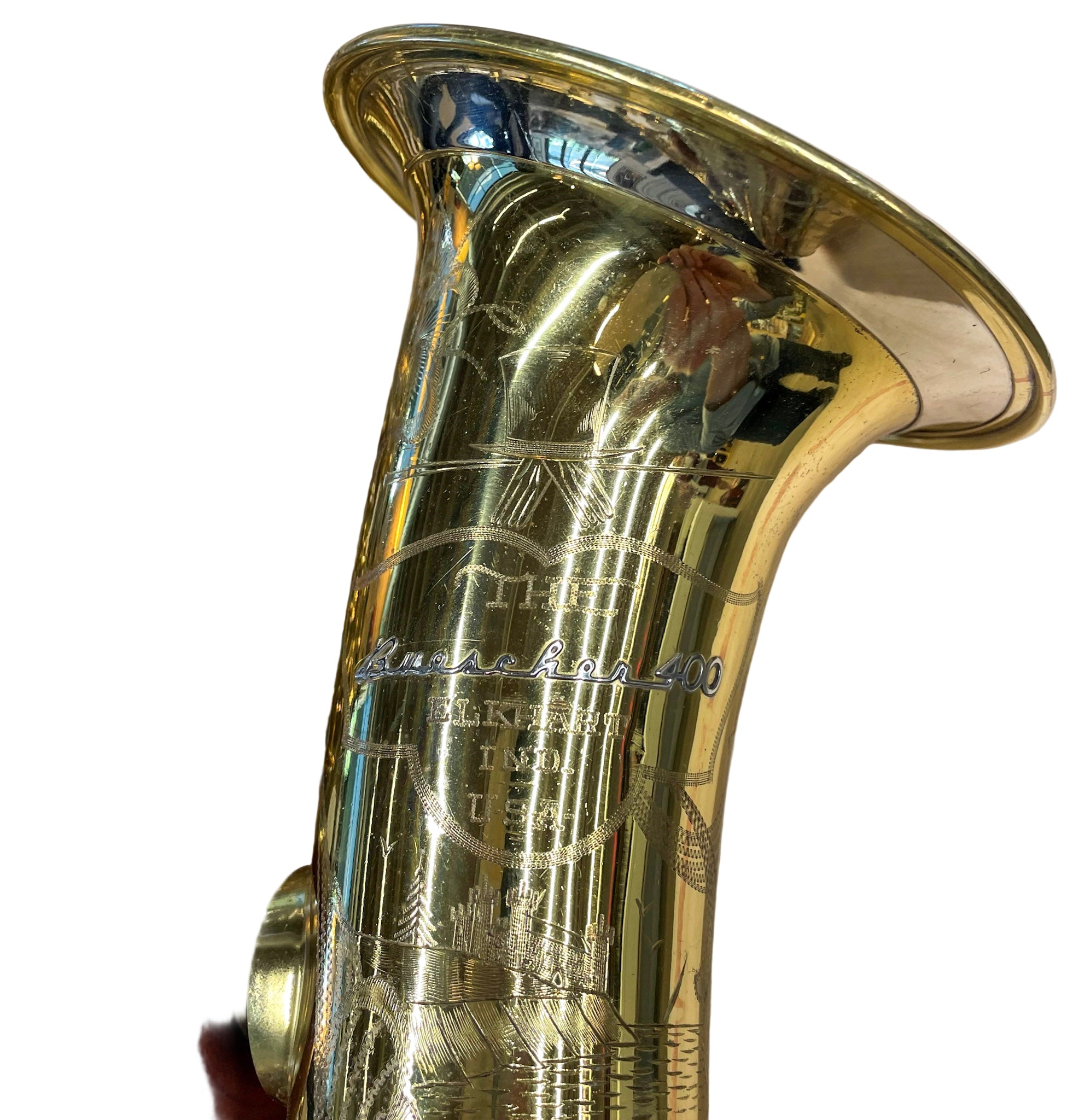 USED - Buescher 400 Top Hat & Cane Alto Saxophone S#323xxx