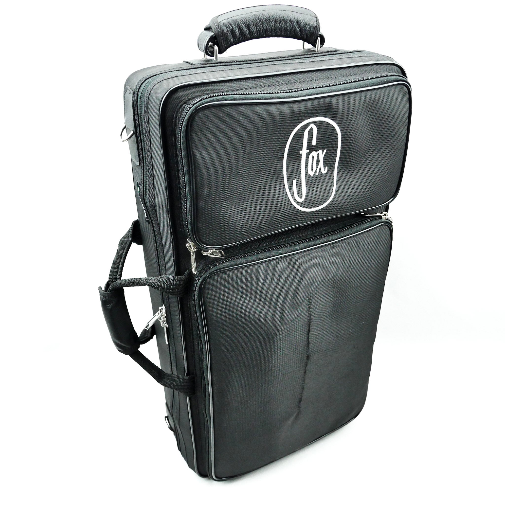 Used Compact Cut Marcus Bonna Bassoon Case with Fox Logo