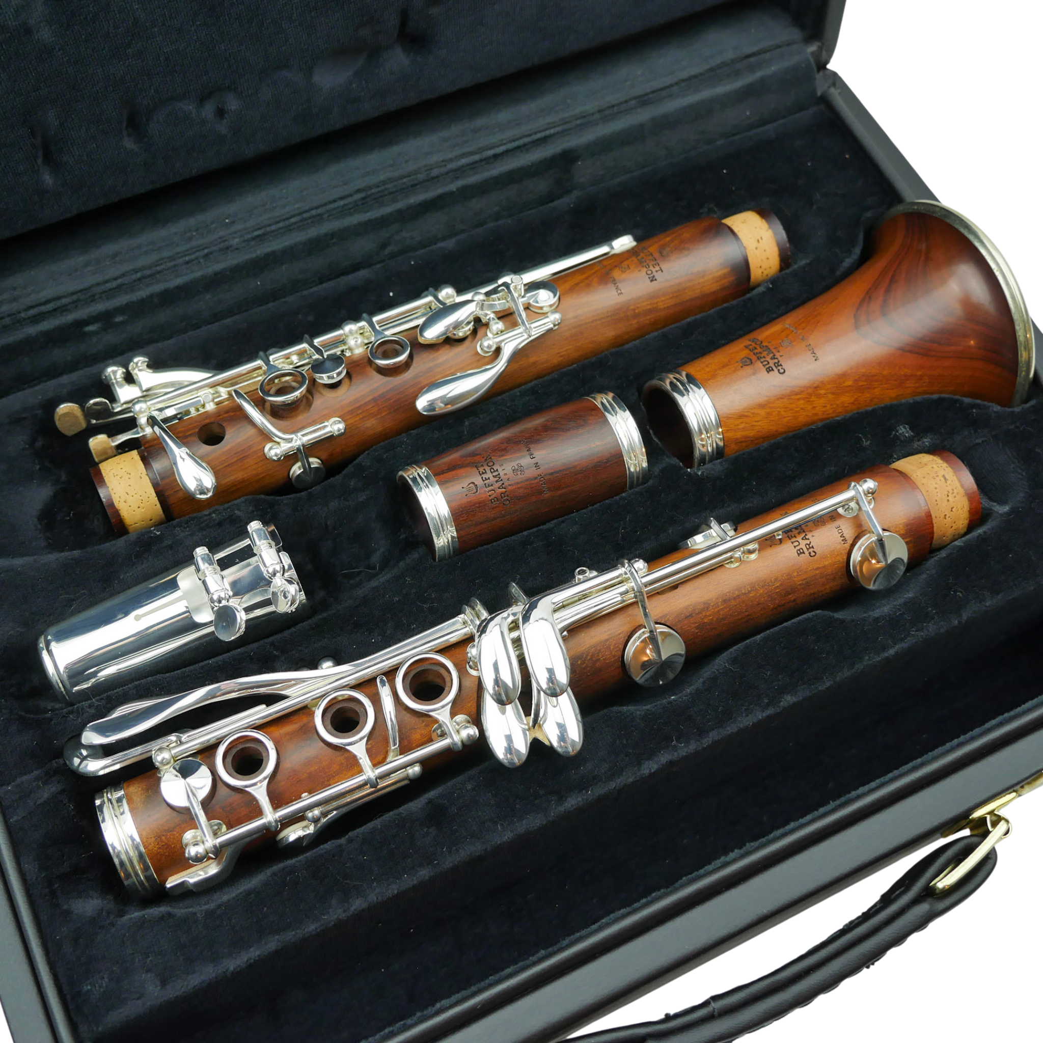 Used - Buffet R13 Silver Bb Mopane Clarinets