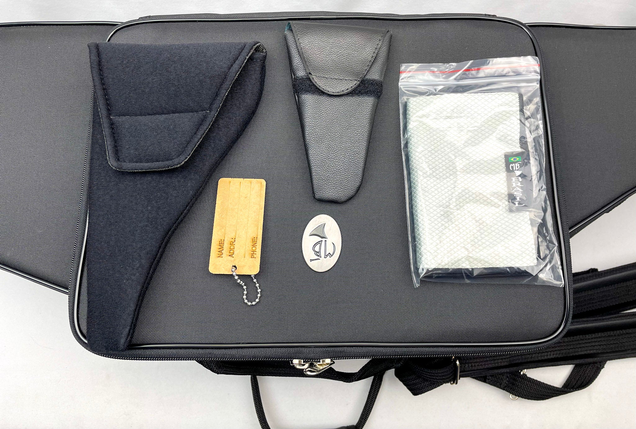 Marcus Bonna Tenor Saxophone Case - Black, Nylon