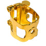 Ishimori Tenor Saxophone Ligature for Otto Link Metal Mouthpiece (Small), Gold Plate
