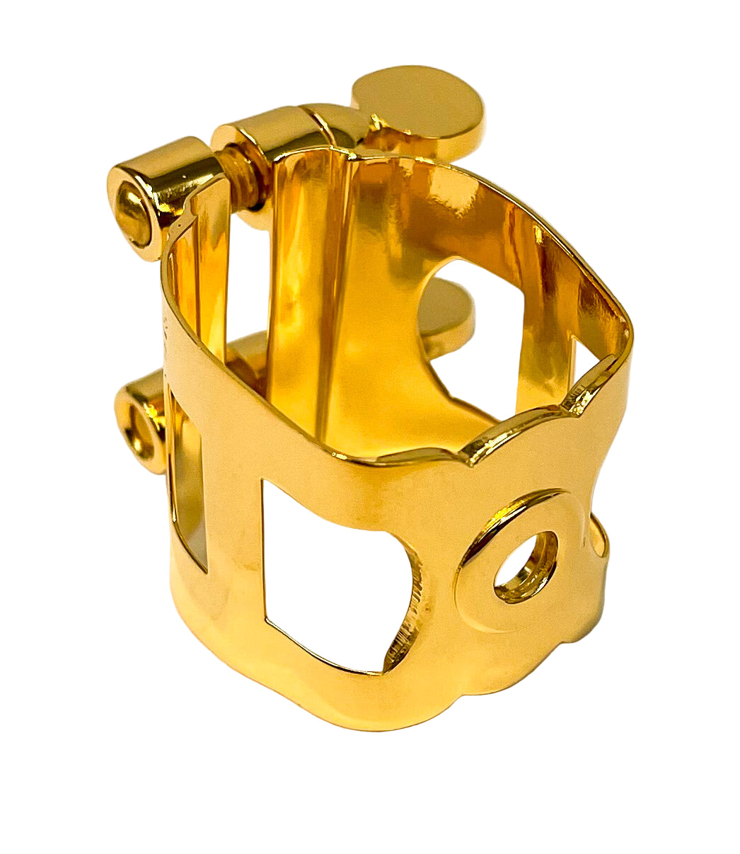 Ishimori Gold Tenor Saxophone Ligature for Otto Link Metal Mouthpiece (Small)