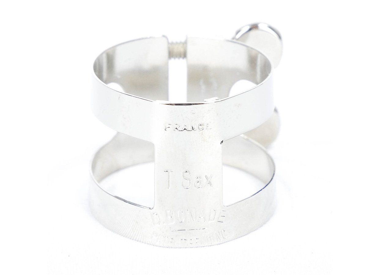 Bonade Nickel Tenor Saxophone Inverted Ligature