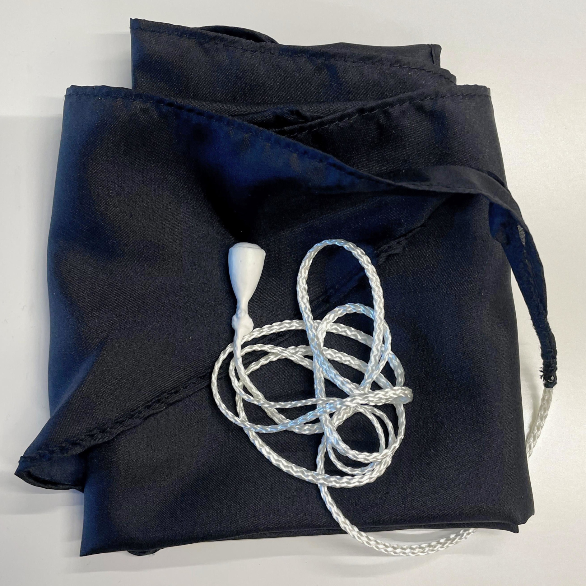 Gem Silk Tenor Saxophone Swab - Black