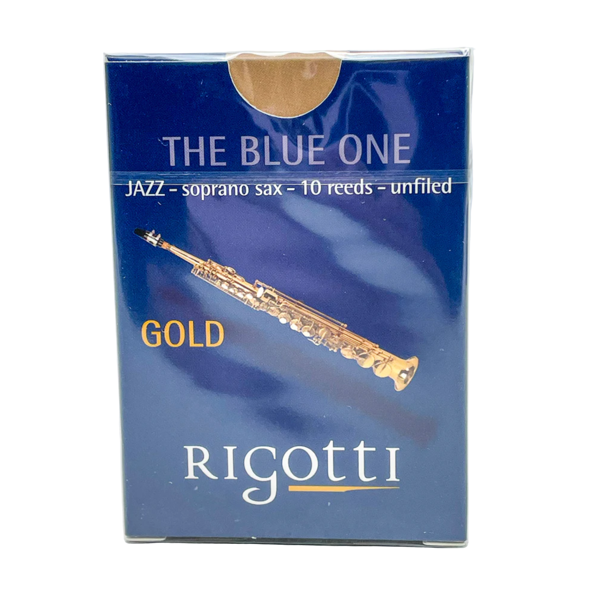 Rigotti Gold Jazz Cut Soprano Sax Reeds