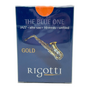 Rigotti Gold Jazz Cut Alto Saxophone reeds