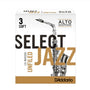 D'Addario Select Jazz Saxophone Reeds