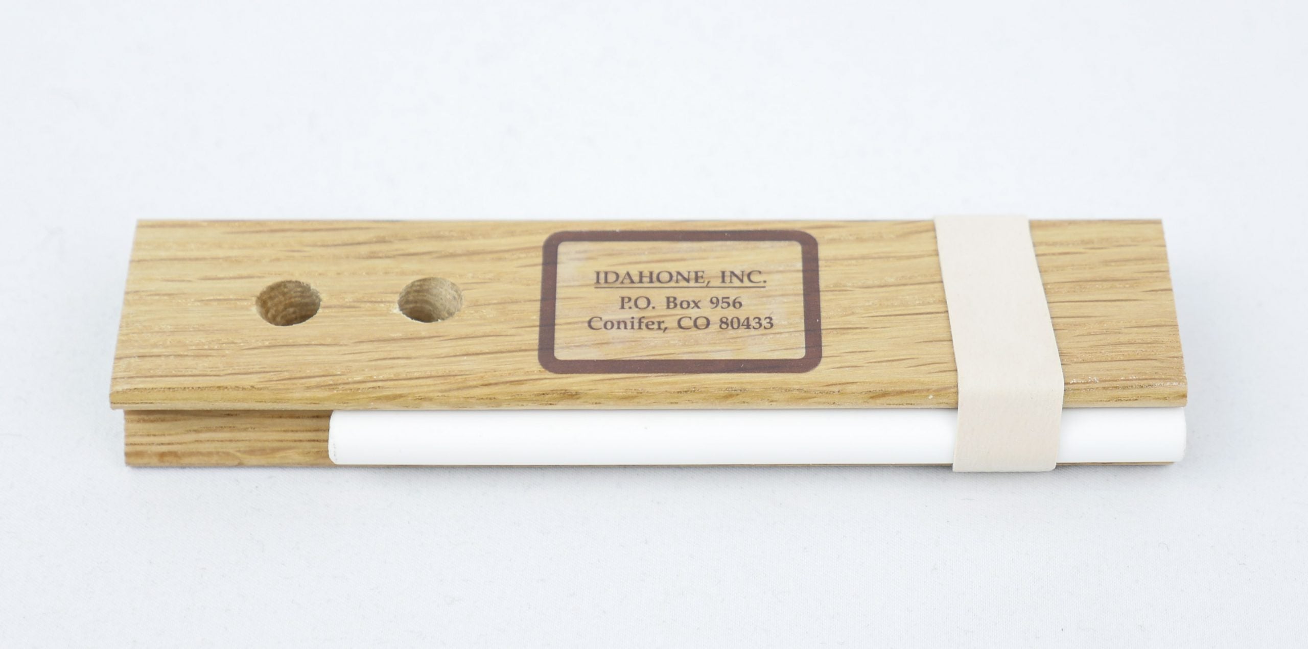 Idahone 5-inch Ceramic Sticks, Fine, oak base