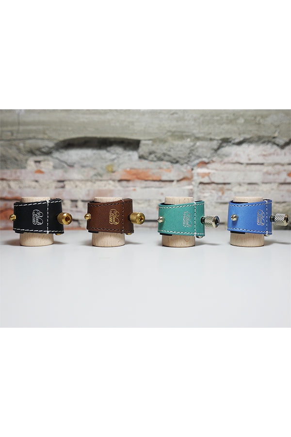 Ishimori Bb Clarinet Kodama II Ligatures- Leather Finish