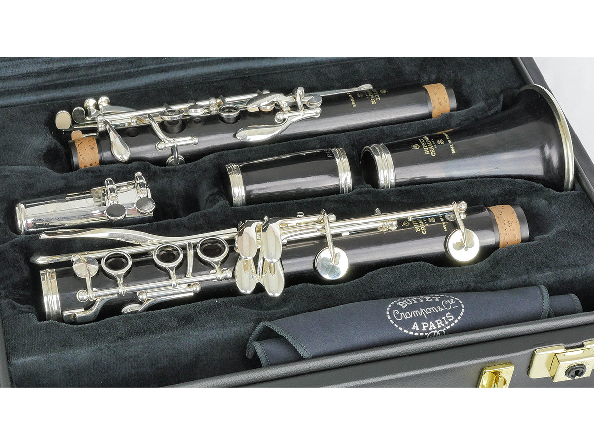 Buffet Crampon R13 Bb Clarinet, Silver-plated keys