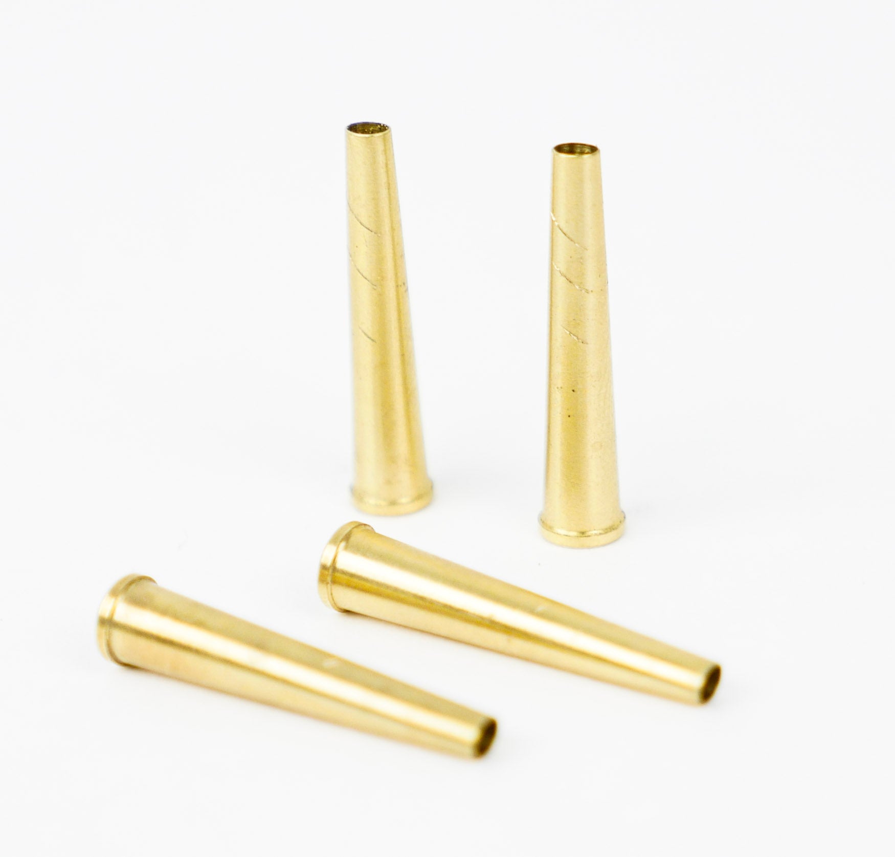 Rigotti d'Amore tube with collar, brass