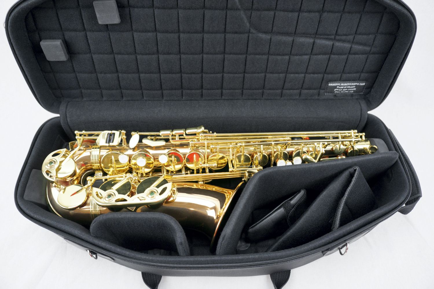 Marcus Bonna Alto Saxophone Case - Black, Nylon