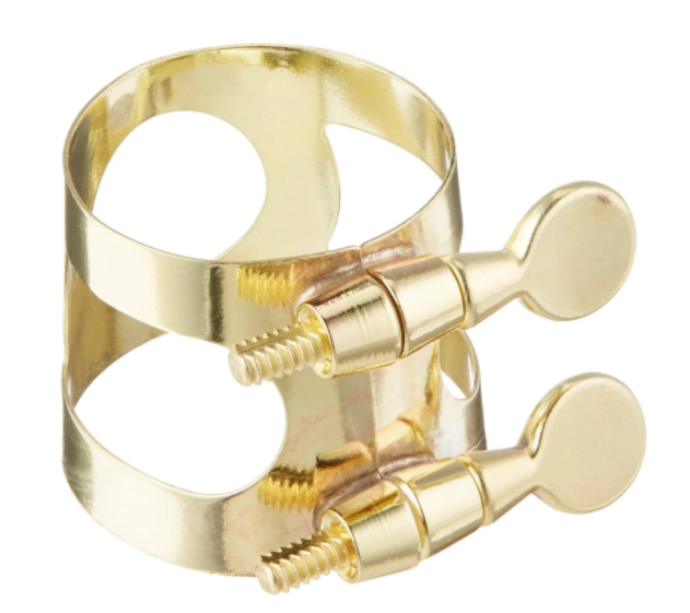 Yamaha Brass Lacquer Tenor Saxophone Ligature