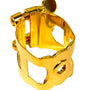 Ishimori Tenor Saxophone Ligature for Otto Link Metal Mouthpiece (Large), Gold Plate