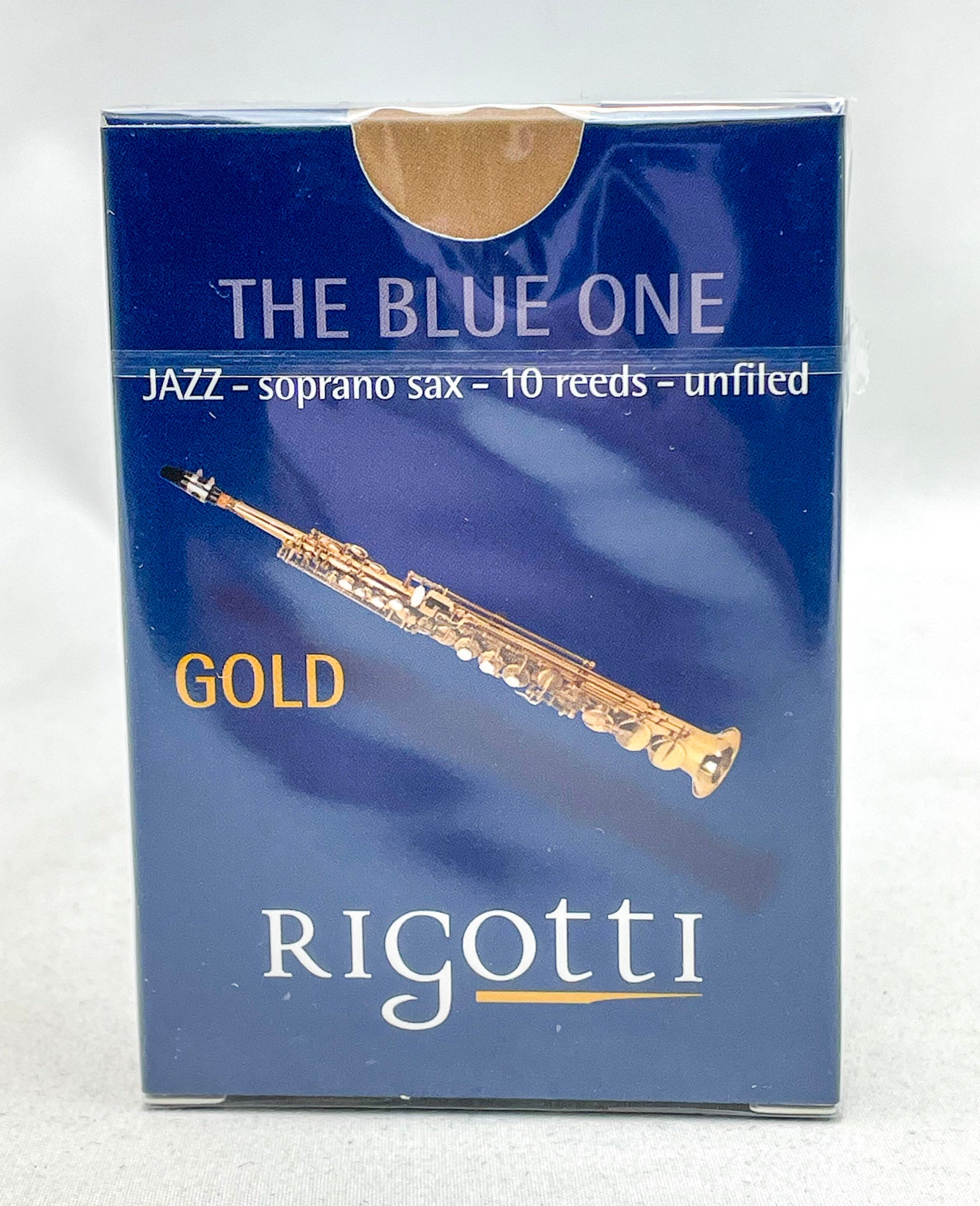 Rigotti Gold Jazz Cut Soprano Sax Reeds