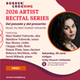 Border CrosSing Recital Series: Del pasado y del presente - Music by Mari Esabel Valverde