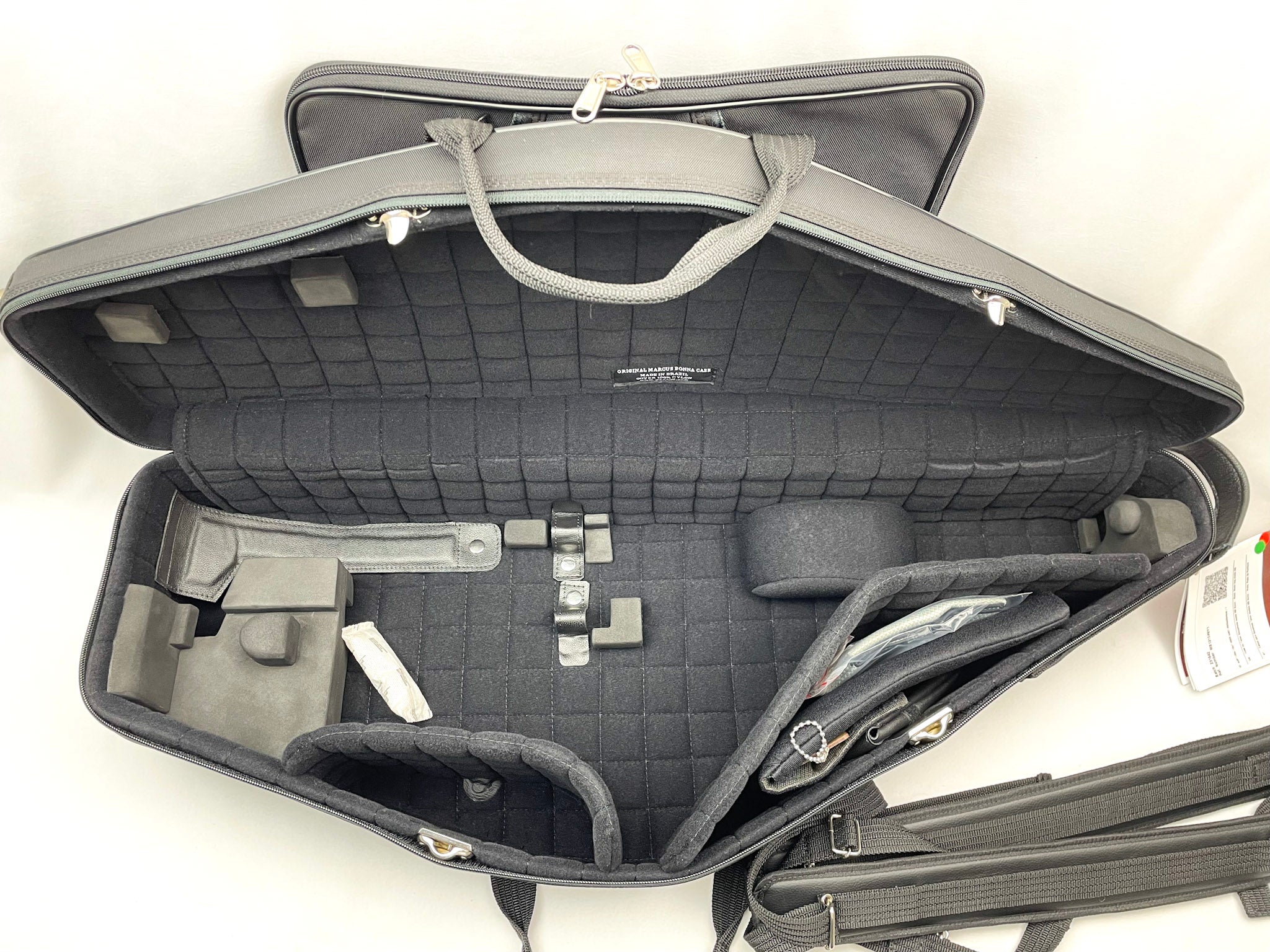 Marcus Bonna Tenor Saxophone Case - Black, Nylon