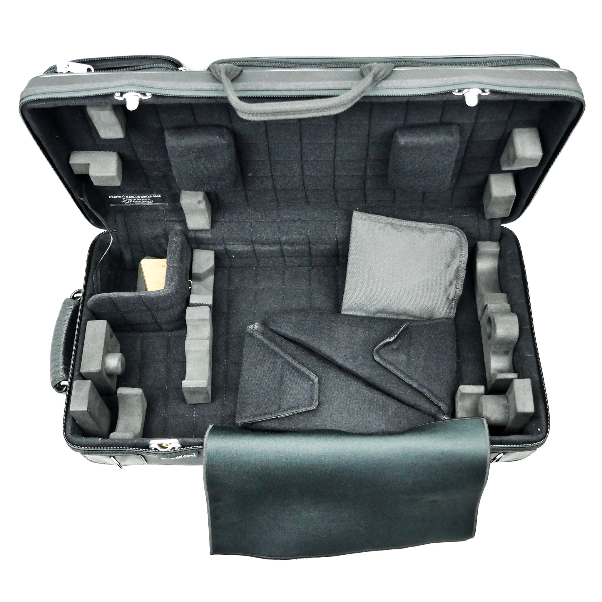 Used Compact Cut Marcus Bonna Bassoon Case with Fox Logo