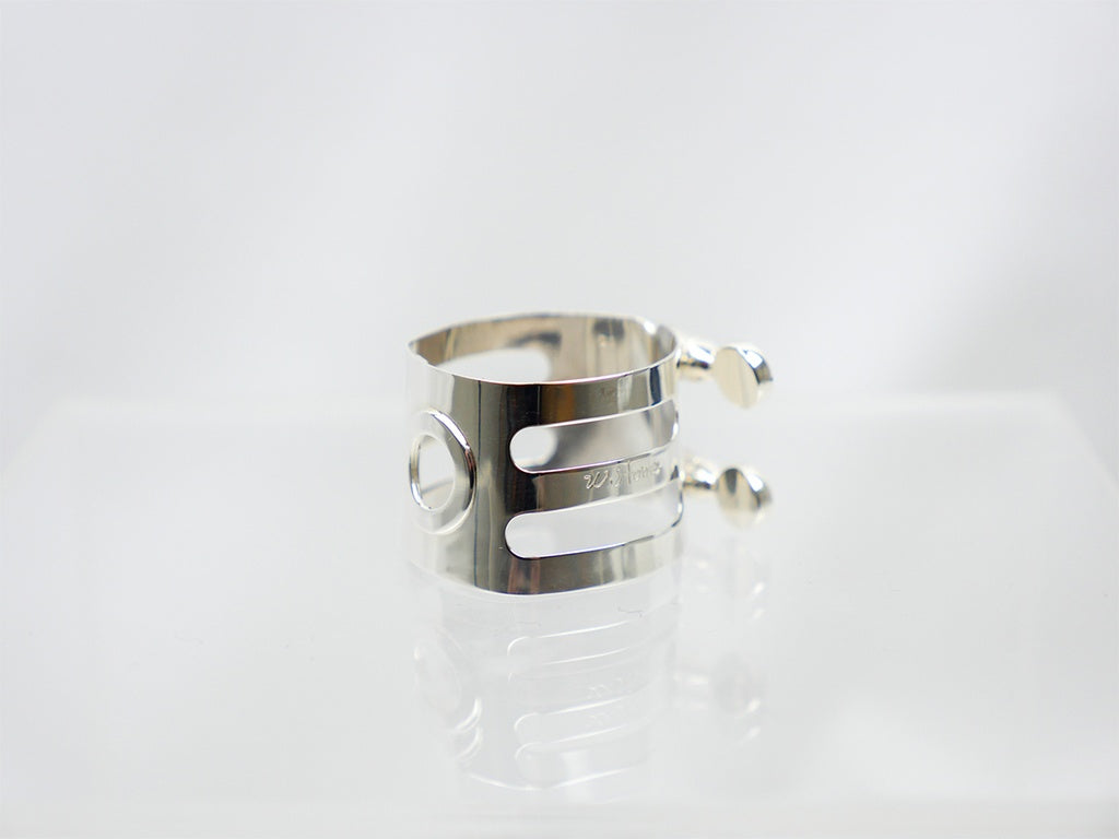 Ishimori Metal Bass Clarinet Ligature - Solid Silver