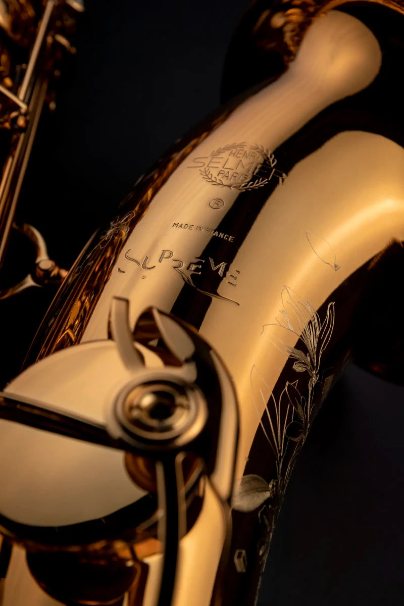 Selmer Paris 94DL Supreme Tenor Saxophone - Dark Gold Lacquer Finish