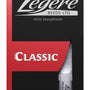 Legere 'Classic' Alto Saxophone Reeds