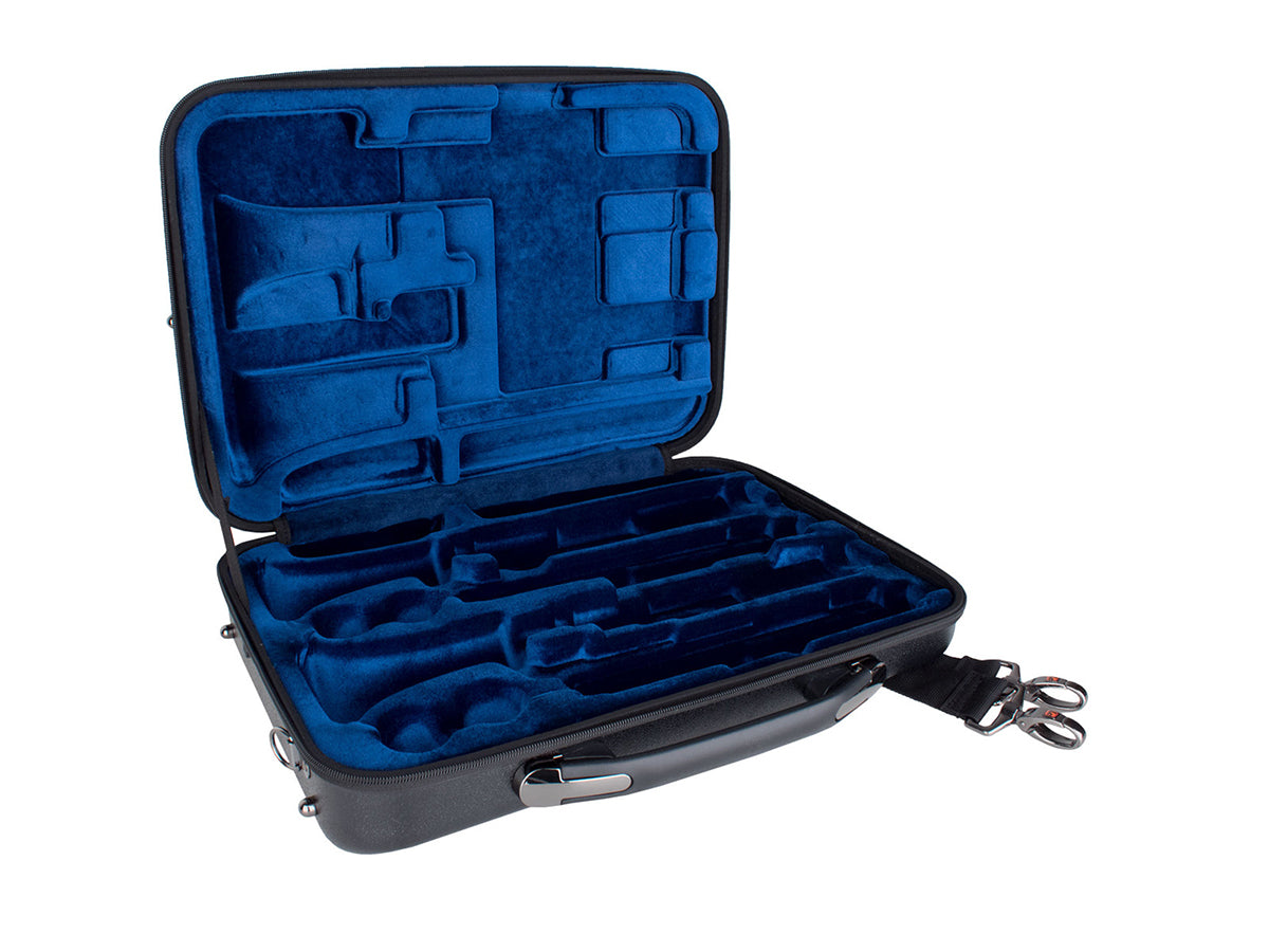Protec Double Clarinet Case for Bb & A Clarinet, Micro Zip