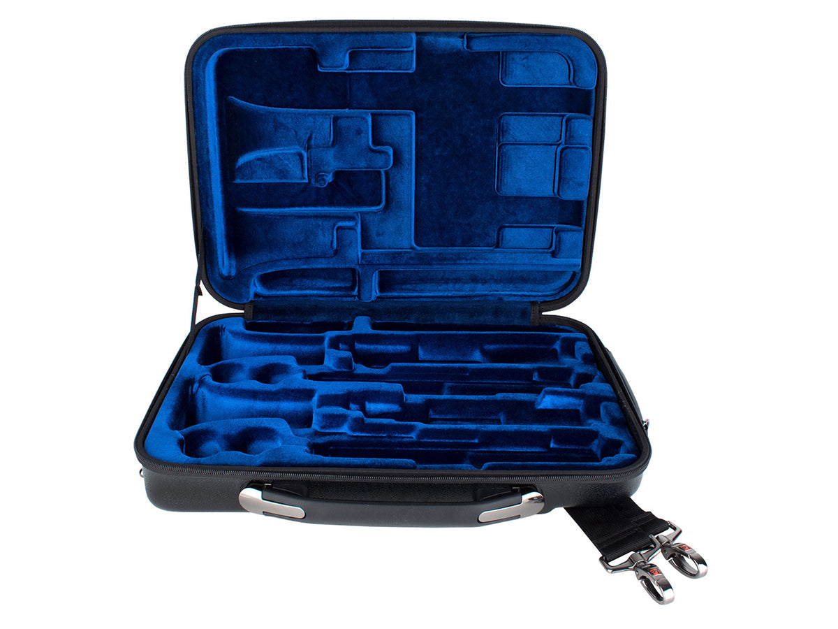 Protec Double Clarinet Case for Bb & A Clarinet, Micro Zip