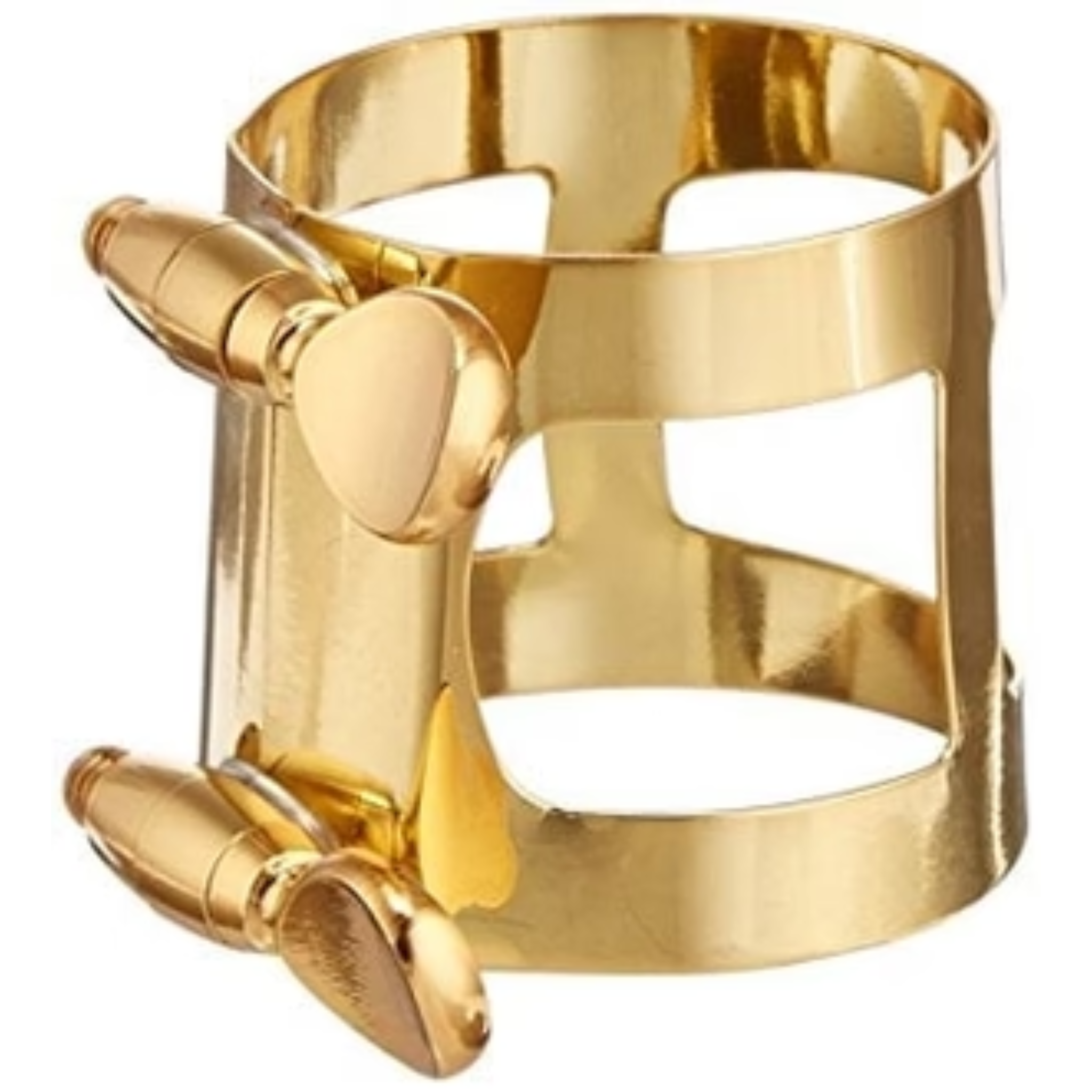 Yamaha Baritone Saxophone Ligature. Gold lacquer.