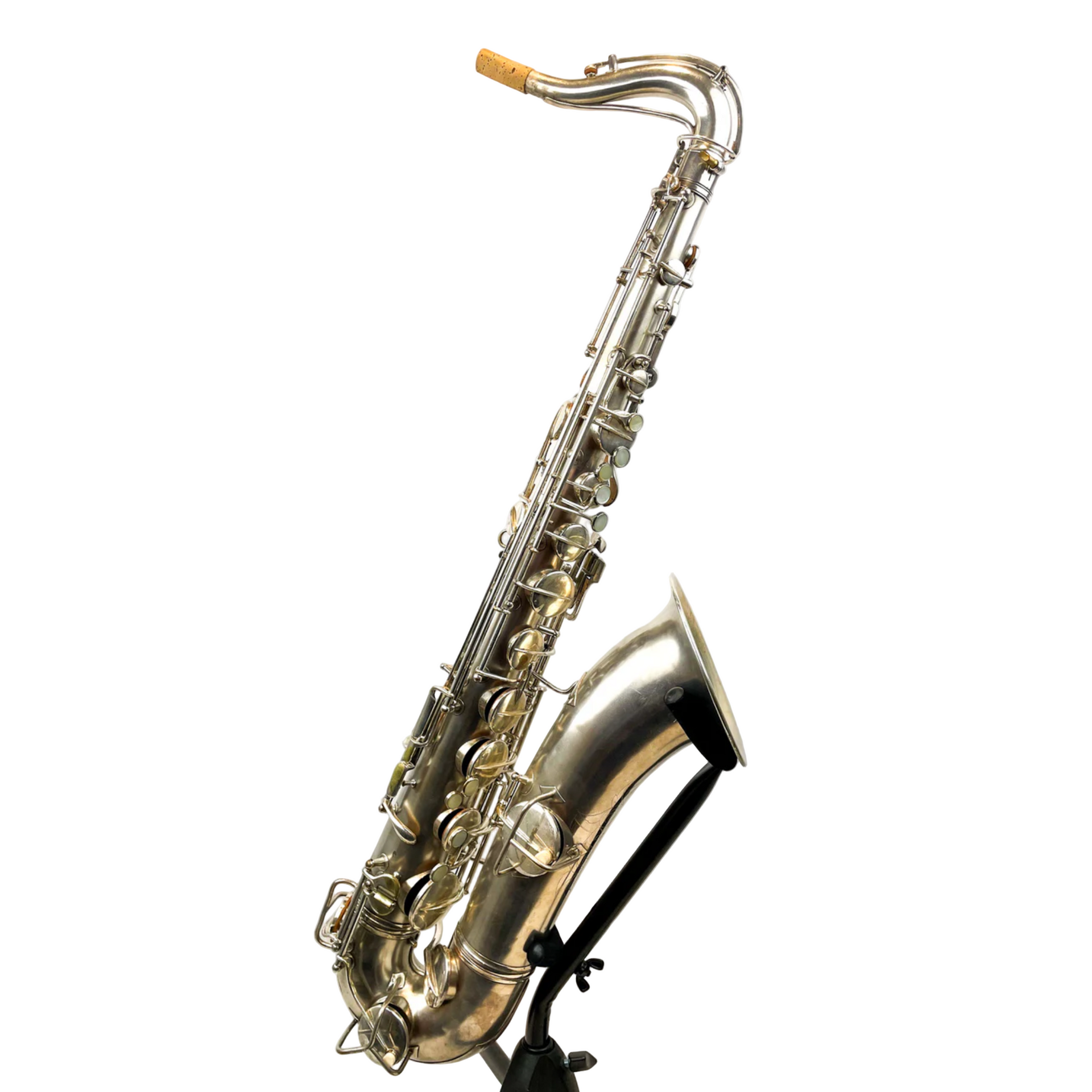 新品未使用 USA製 CALIFORNIA STORY SACRAMENTO 1923 C.G. CONN SAXOPHONE NEW WONDER SERIES I, SILVER PLATE