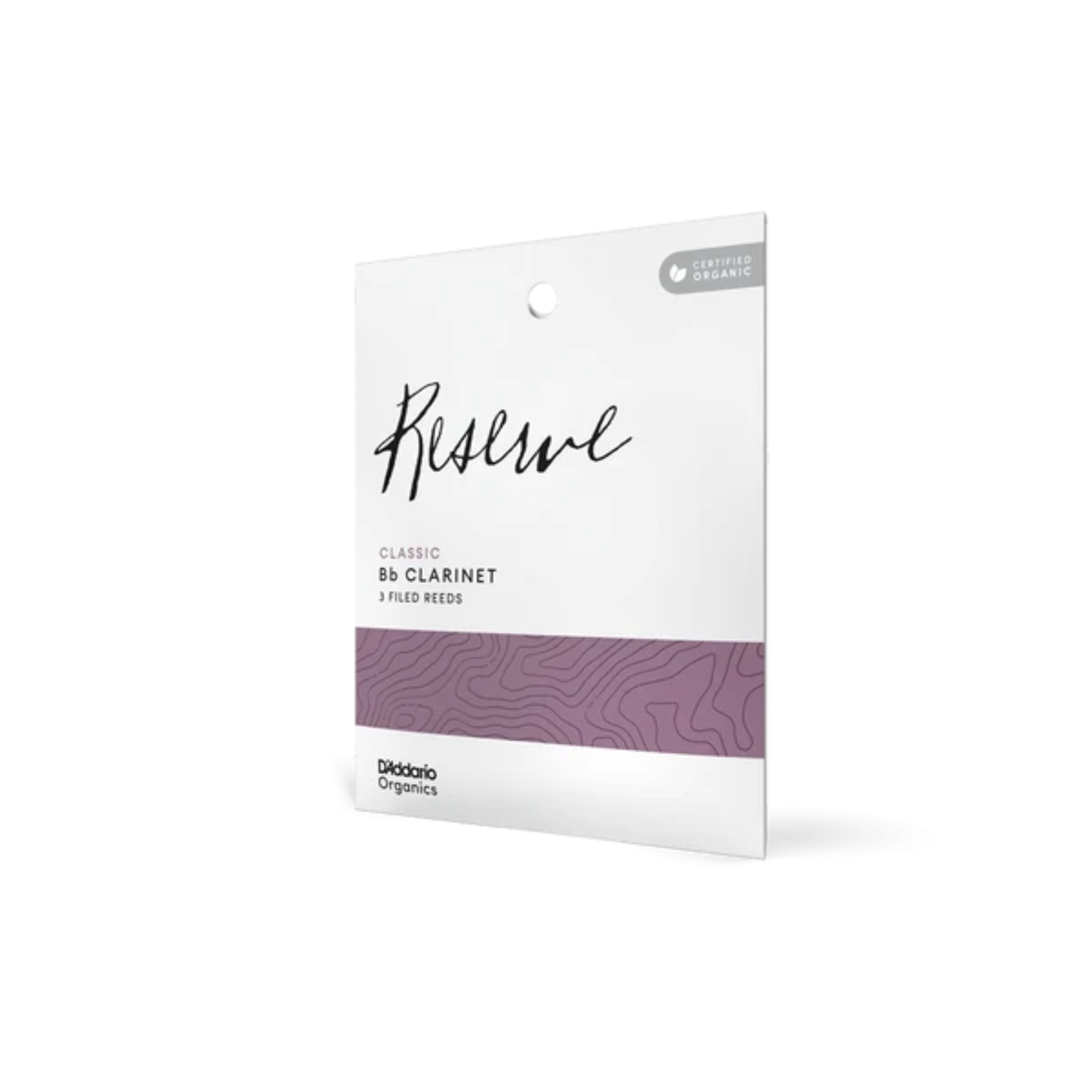 D'Addario Organic Reserve Classic Bb Clarinet Reeds