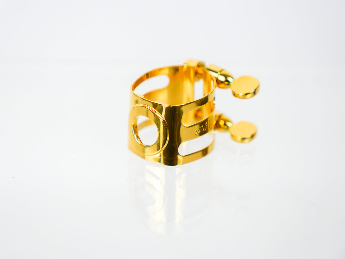 Ishimori Eb Clarinet Metal Ligature - Gold