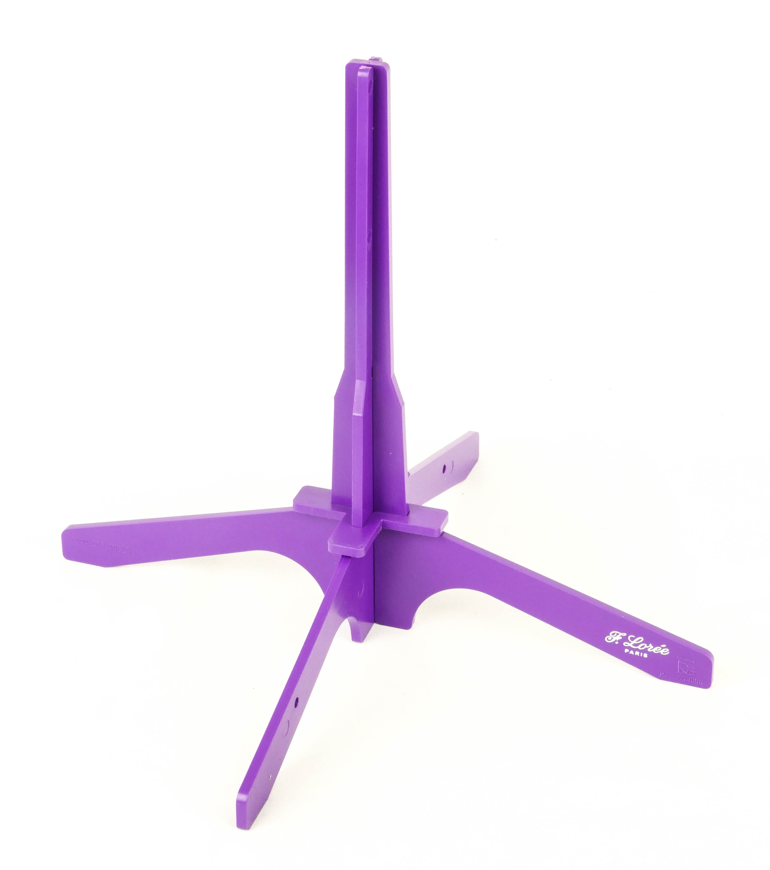 Loree English Horn Stand, Purple Plastic