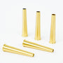 Loree d'Amore tube with collar, brass