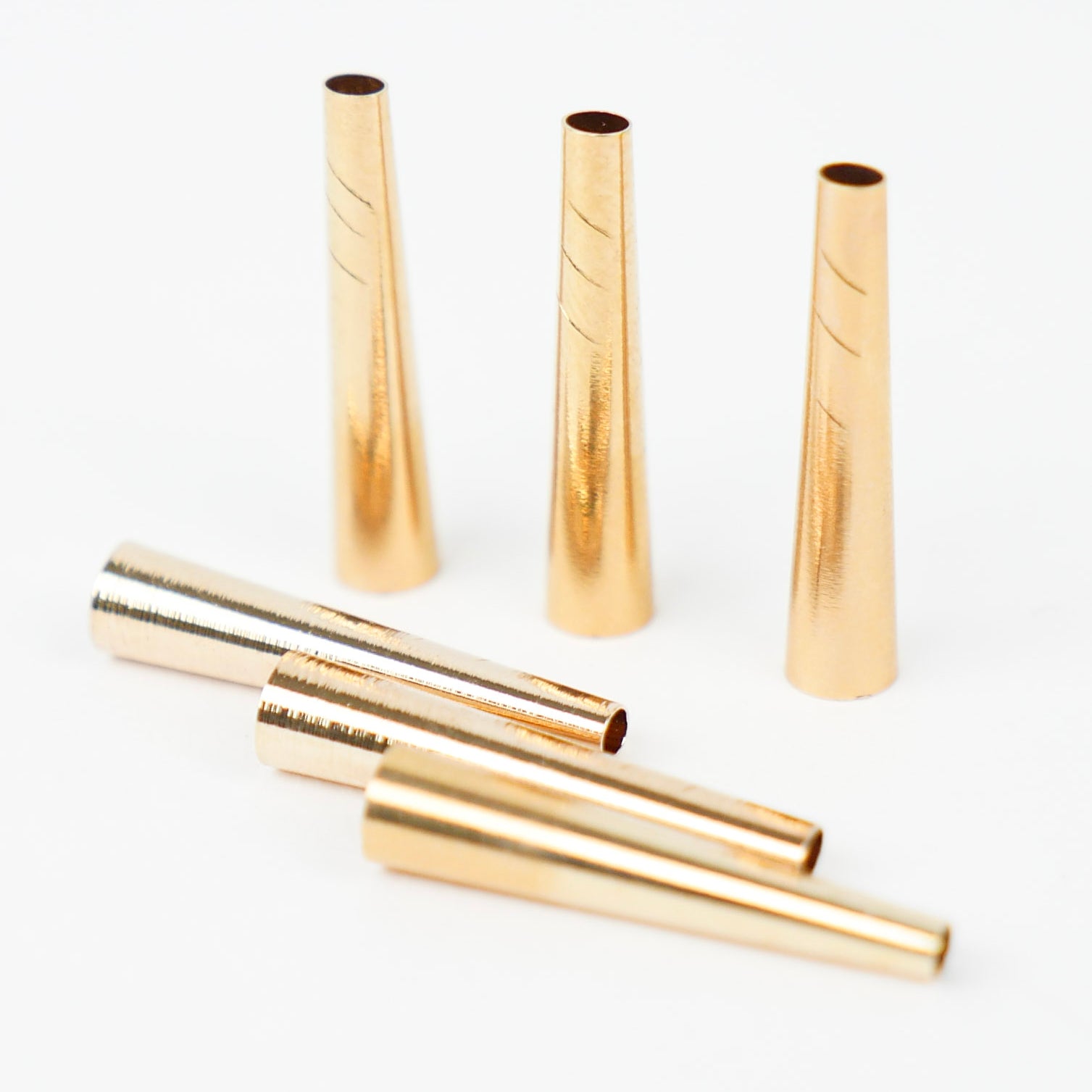 Loree d'Amore tube without collar, gold plated
