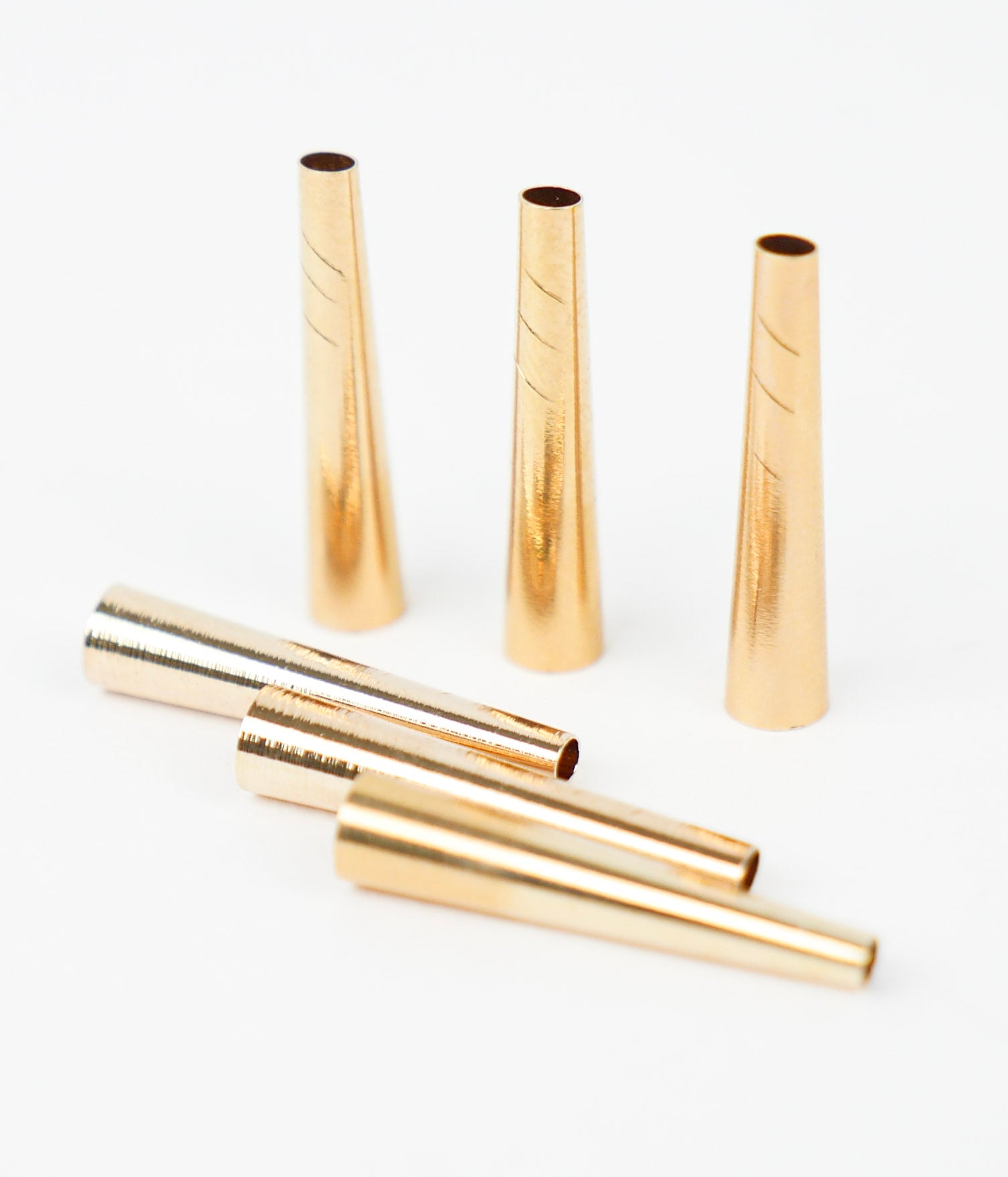 Loree d'Amore tube without collar, gold plated