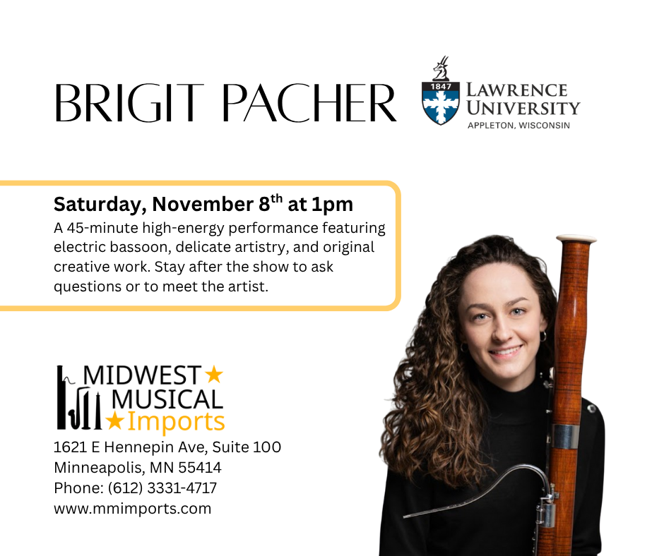 Brigit Pacher: Solo Bassoon Recital