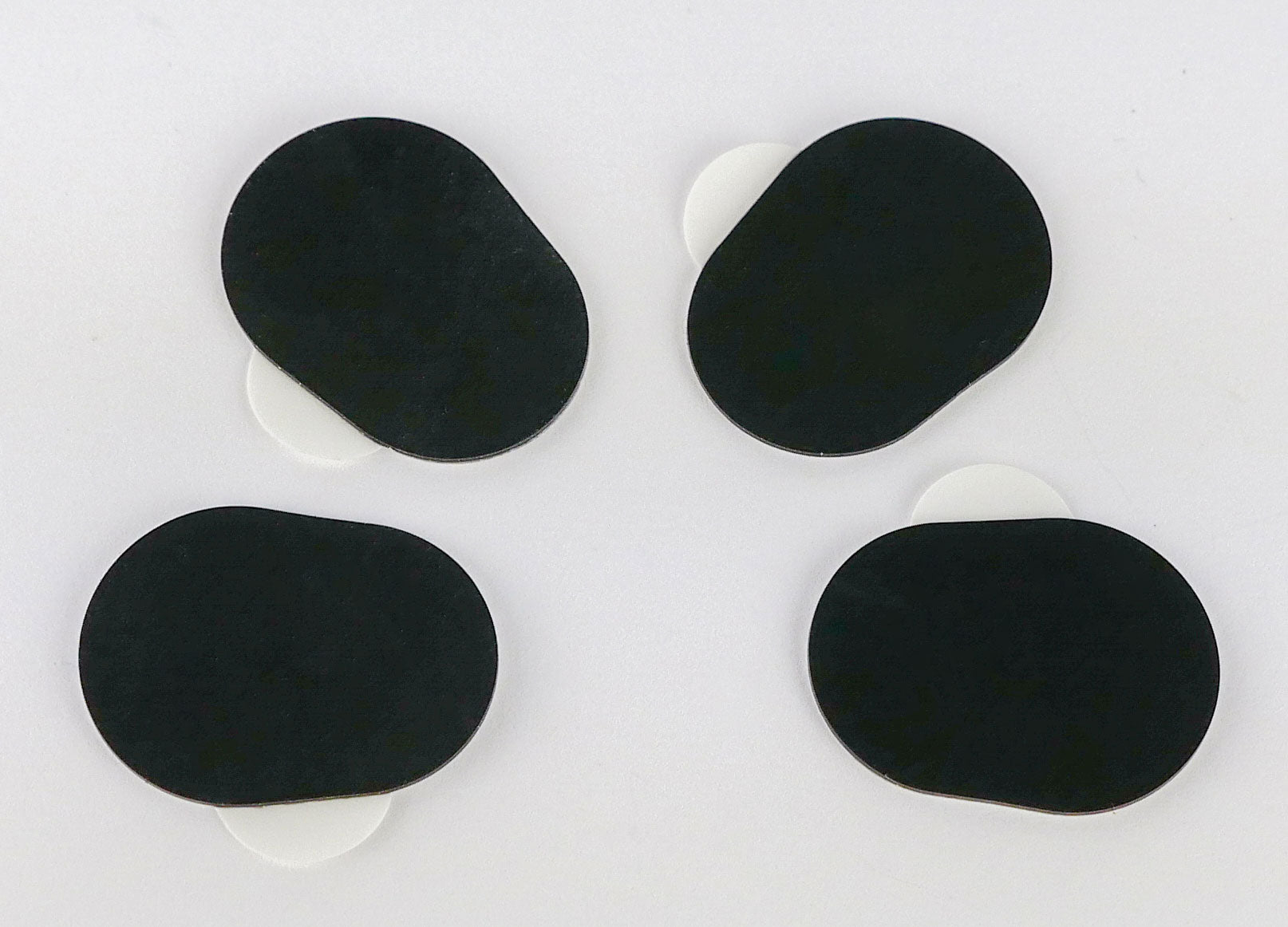 Duo Mouthpiece Cushions; 4 Pack. Black .4mm