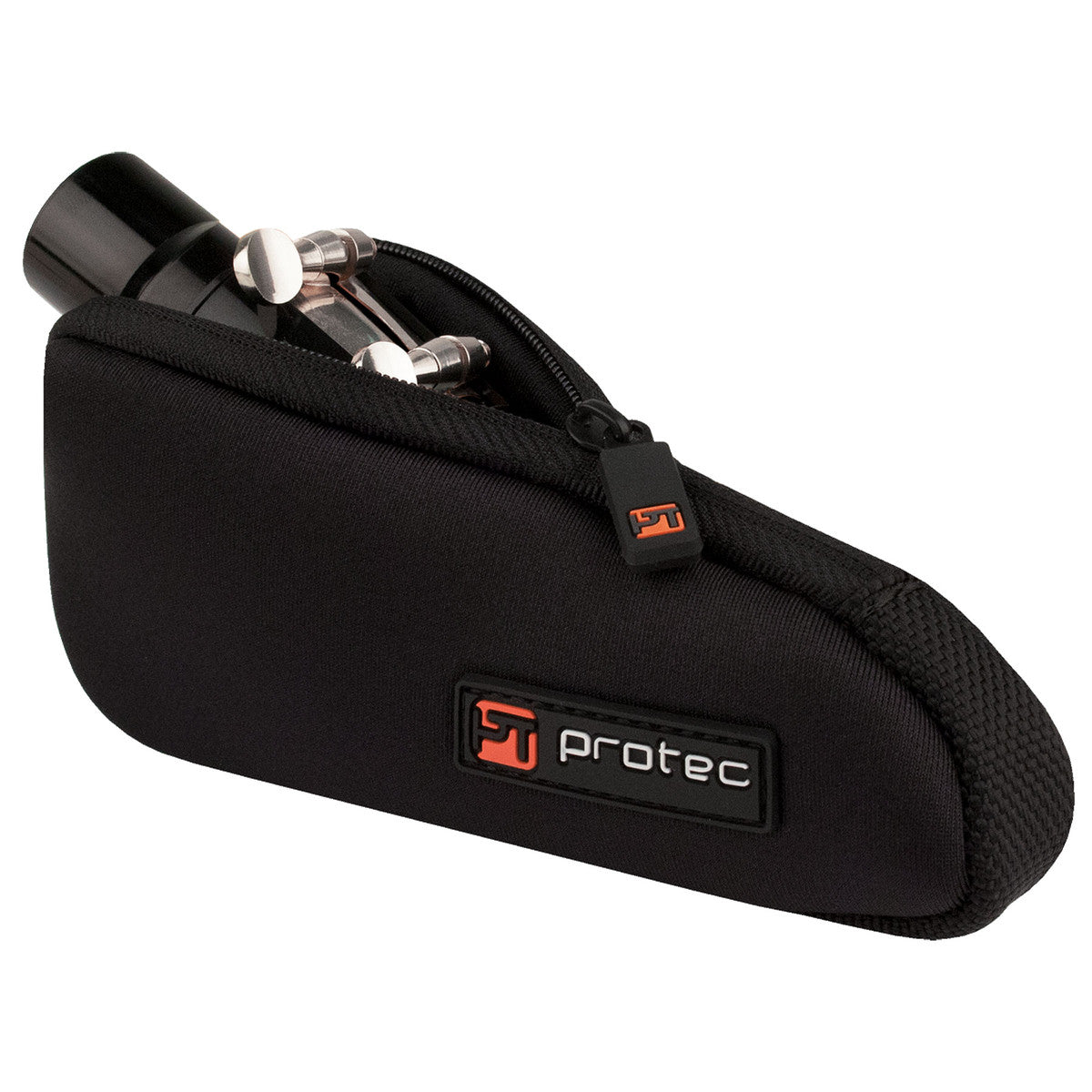 Protec Tuba / Tenor Saxophone Mouthpiece Pouch - Neoprene, Single (Black, Red or Blue)