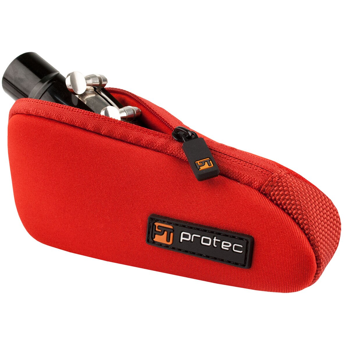 Protec Tuba / Tenor Saxophone Mouthpiece Pouch - Neoprene, Single (Black, Red or Blue)