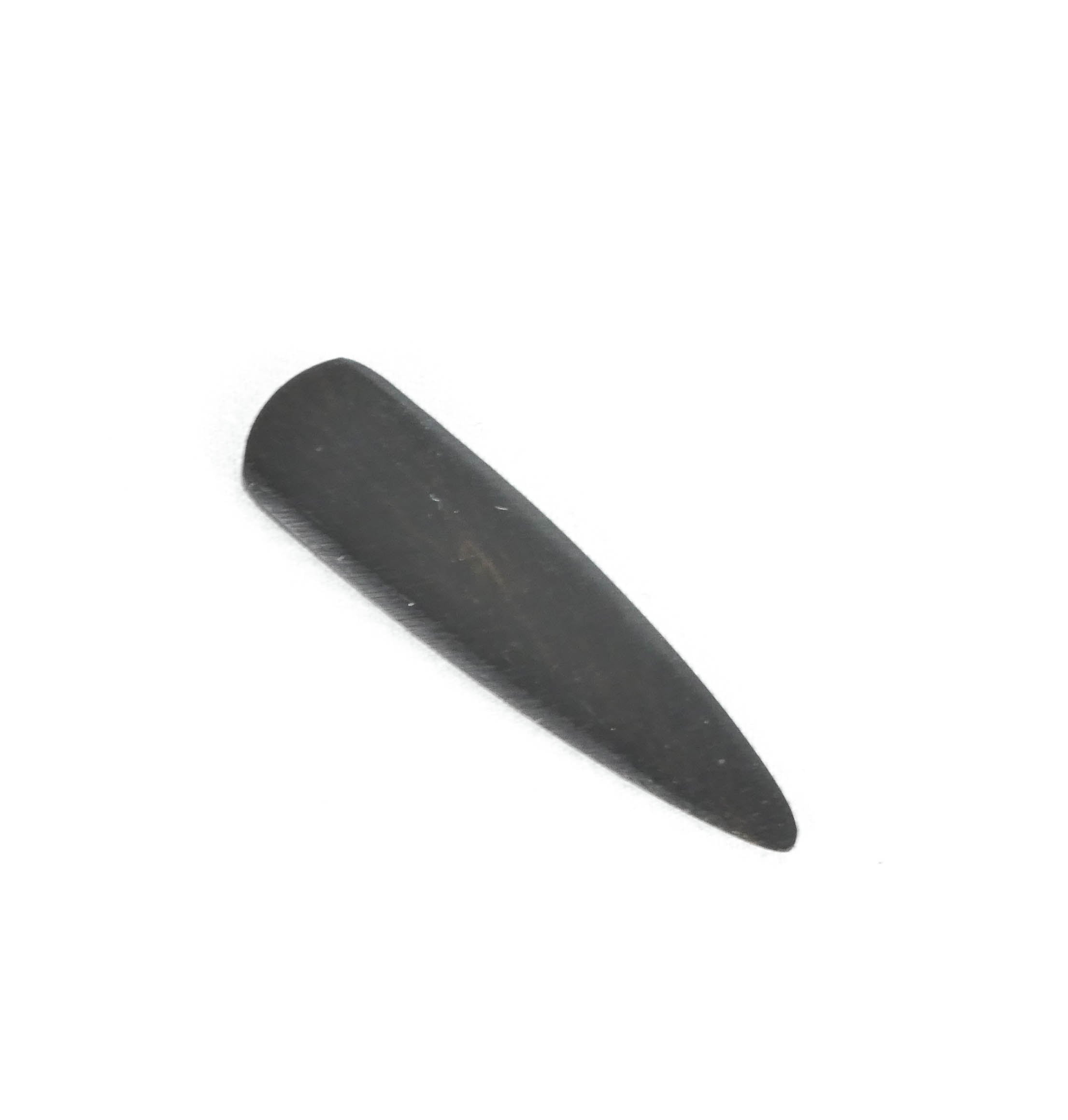 Oboe plaque- convex wood, one end pointed