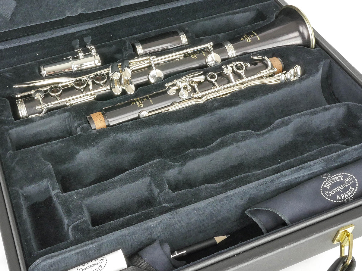 Buffet Crampon R-13 A Clarinet, Nickel-plated keys