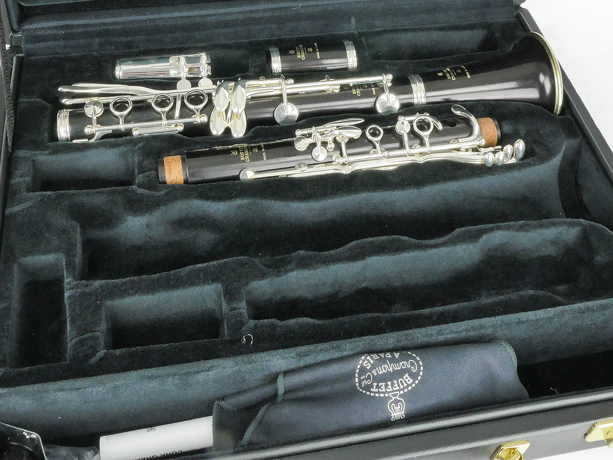 Buffet Crampon R-13 A Clarinet, Silver-plated keys