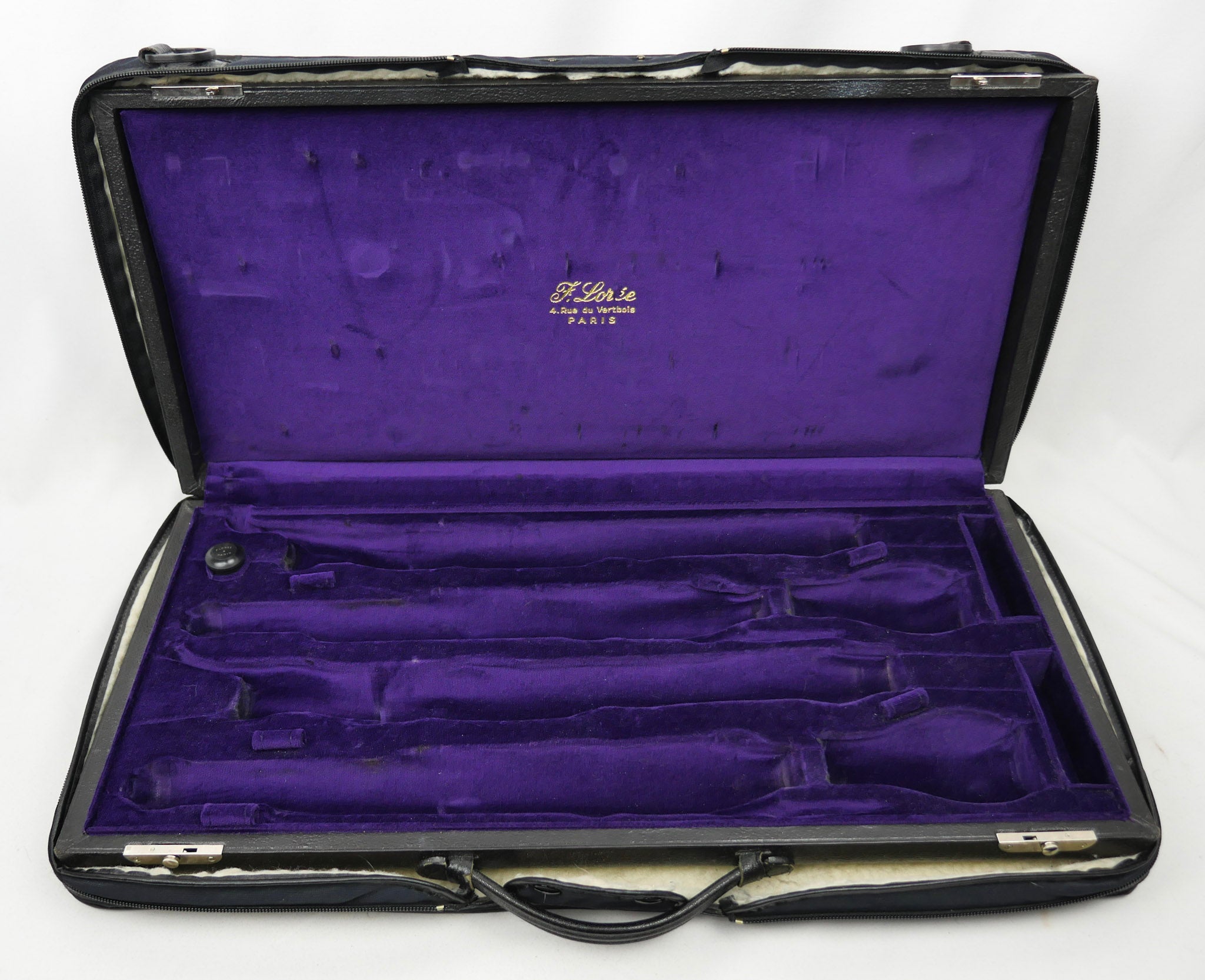 Used Loree Double English horn case, cover, & Altieri custom cover