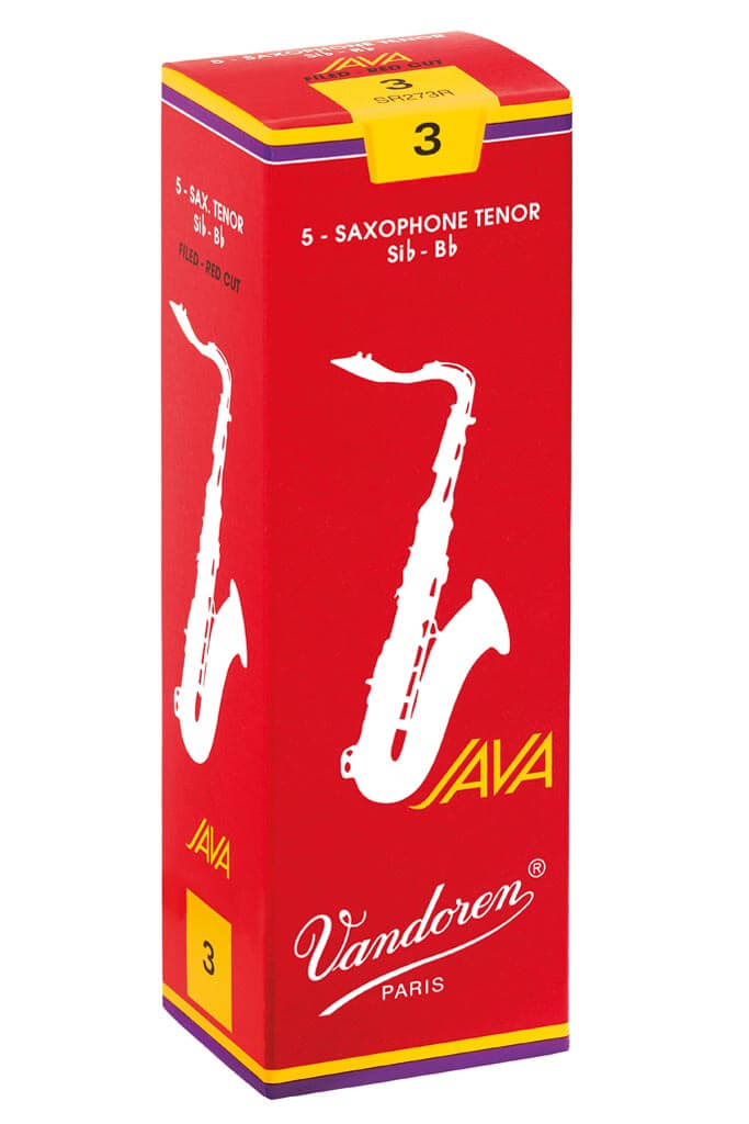 Vandoren Java "Filed - Red cut" Tenor Saxophone Reeds