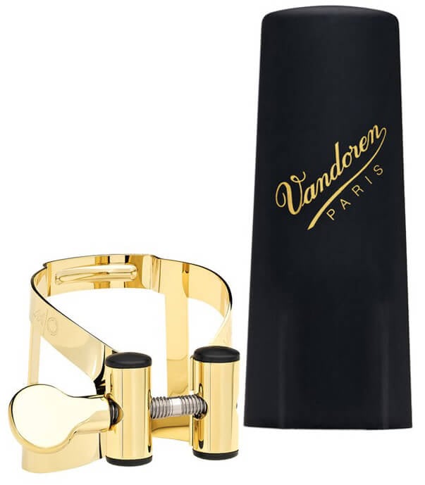 Vandoren M|O Gold Lacquer Alto Saxophone Ligature