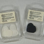 Kolbl Mouthpiece Cushions; 6 Pack. Black/Medium .8mm