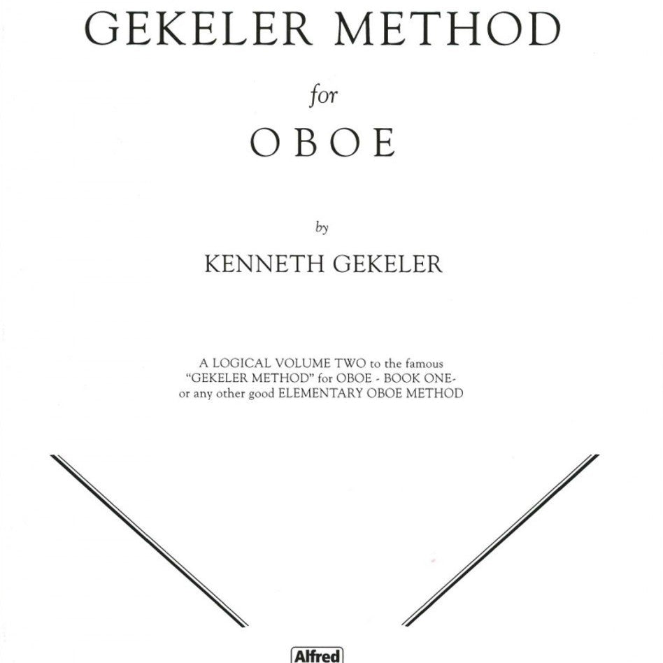 Gekeler: Oboe Method, Book 1-2