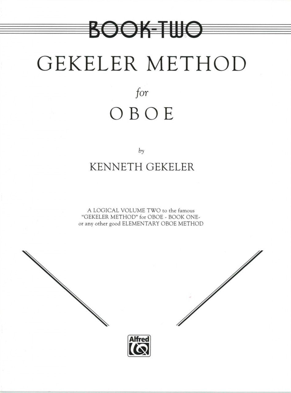 Gekeler: Oboe Method, Book 1-2
