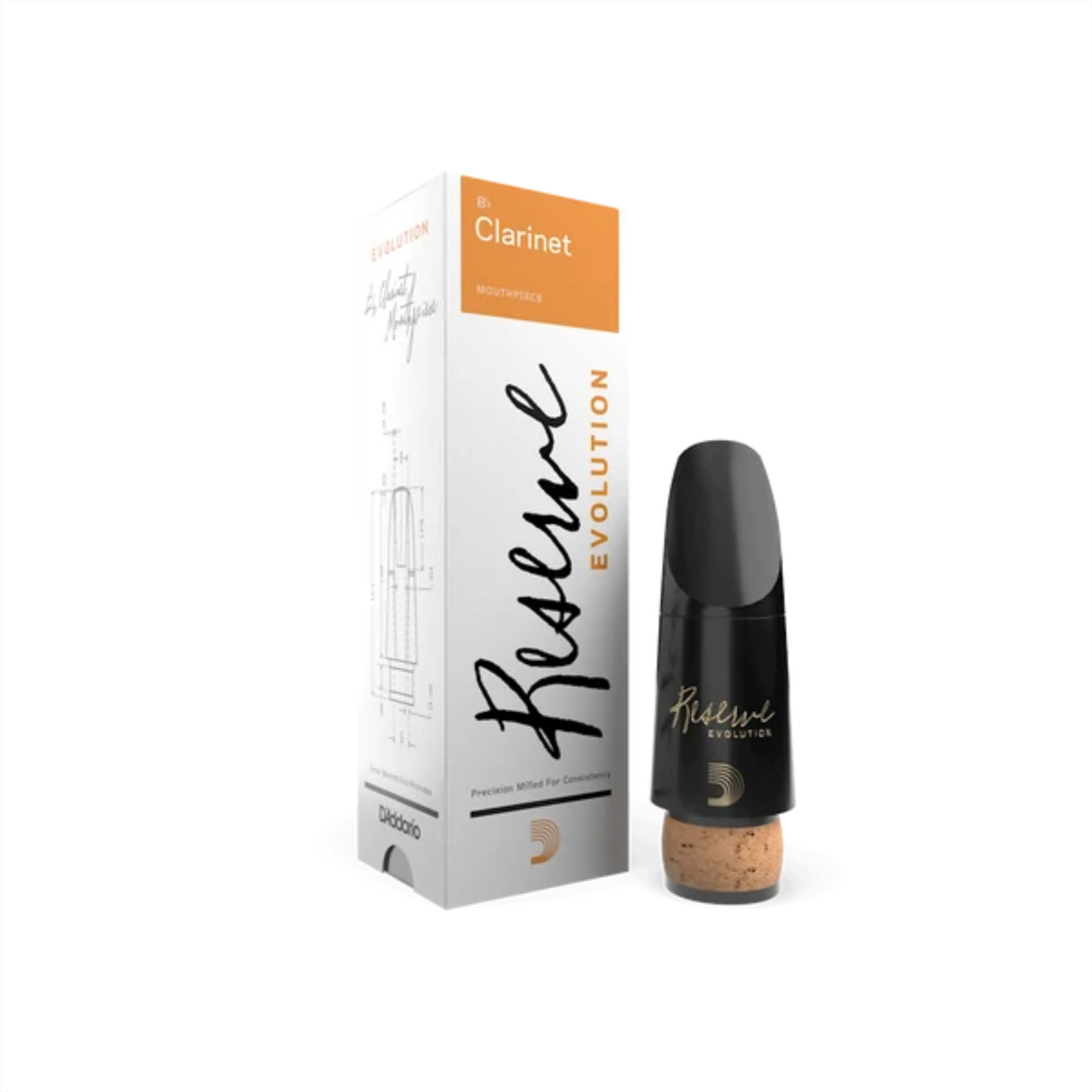 D'Addario Reserve Evolution Bb Clarinet Mouthpiece
