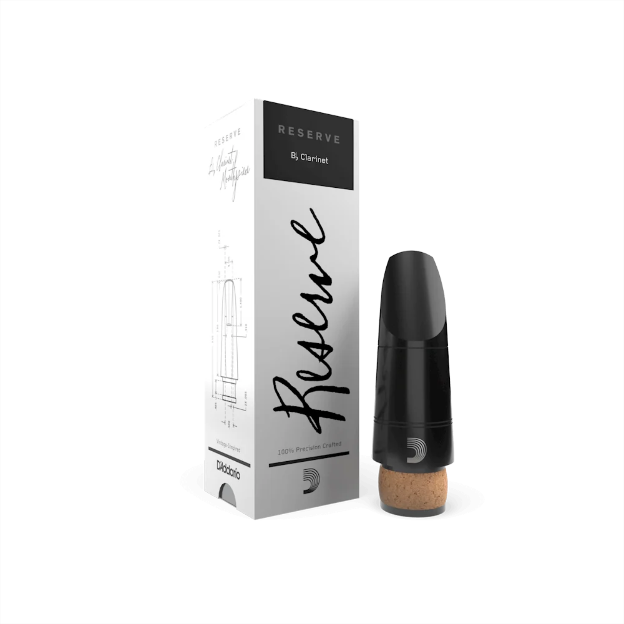 D'Addario Reserve Bb Clarinet Mouthpiece